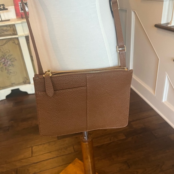 Radley London tan / brown crossbody purse 9” x 6” - Picture 9 of 10